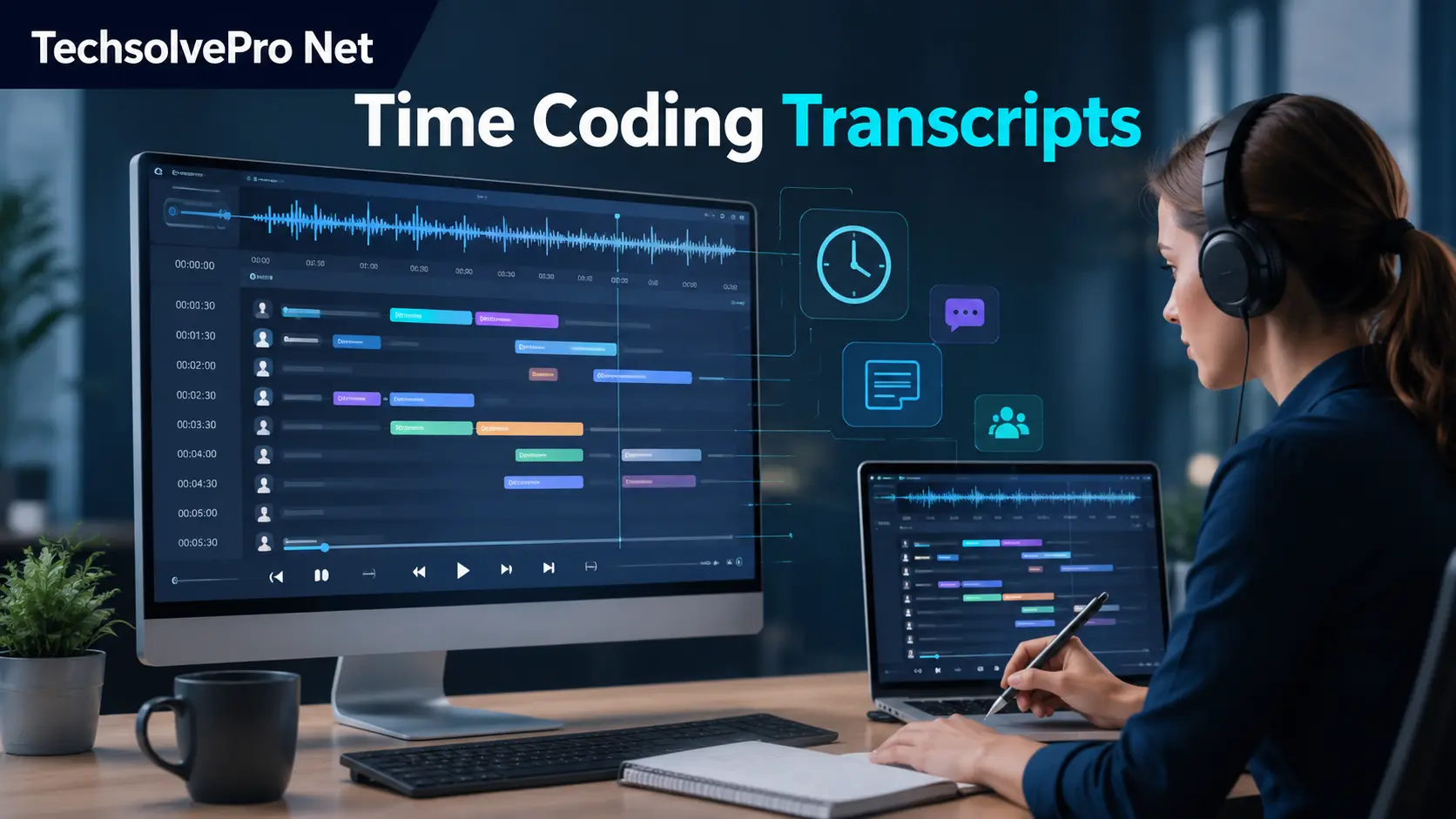 Time Coding Transcripts