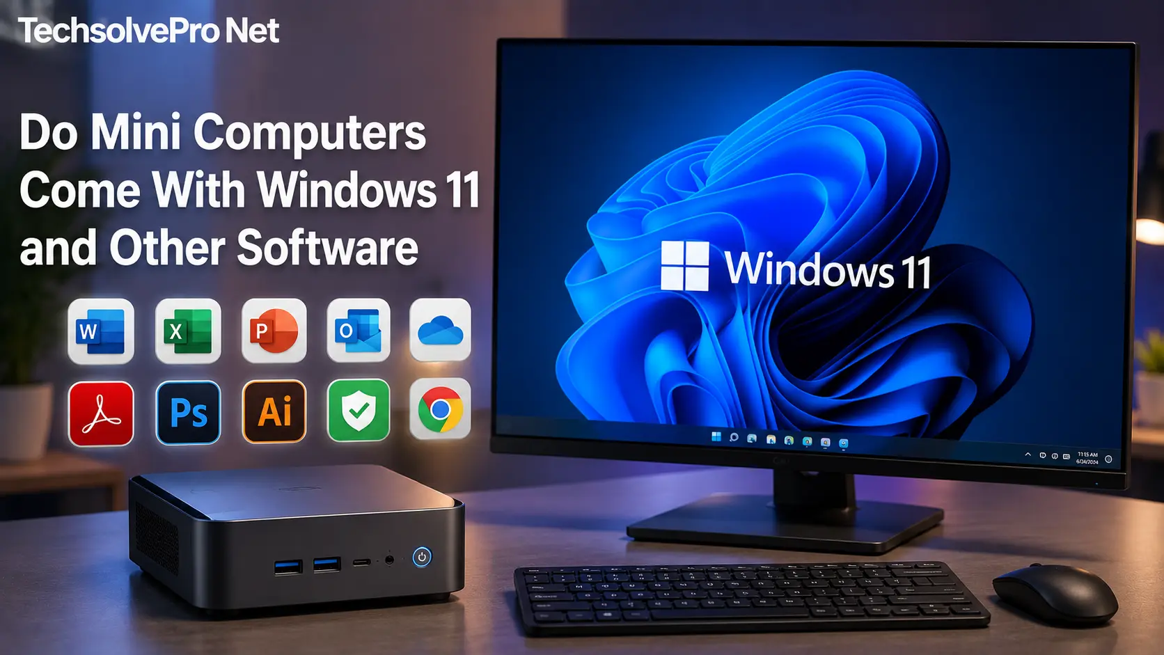 Do Mini Computers Come With Windows 11 and Other Software