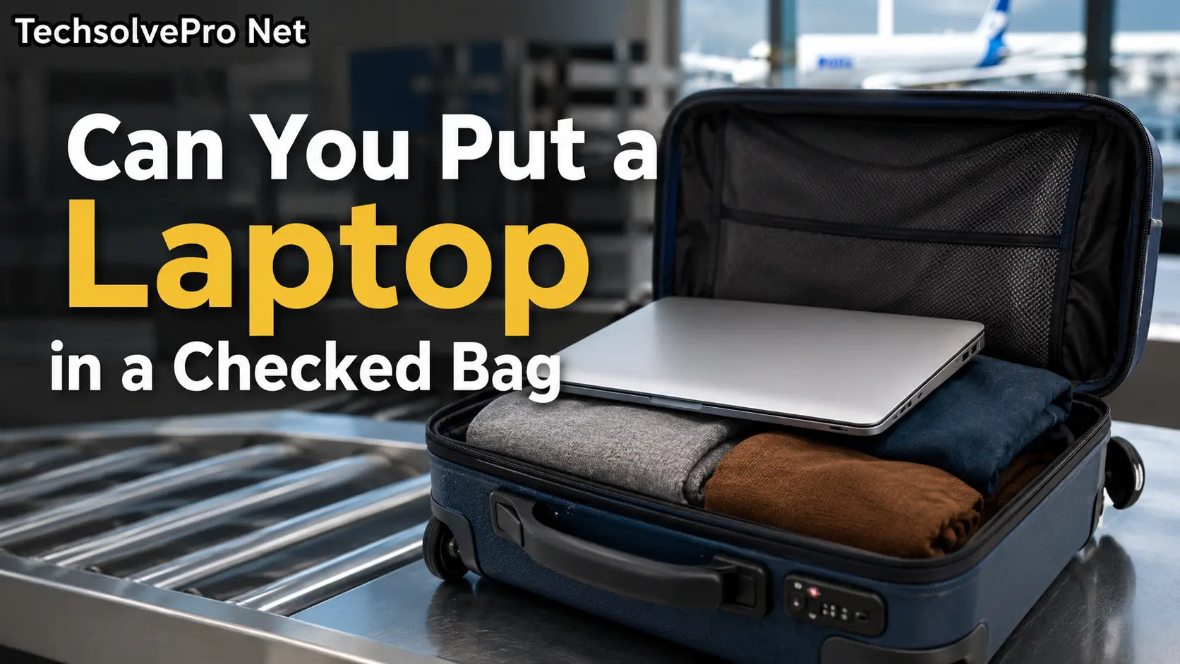 Can You Put a Laptop in a Checked Bag