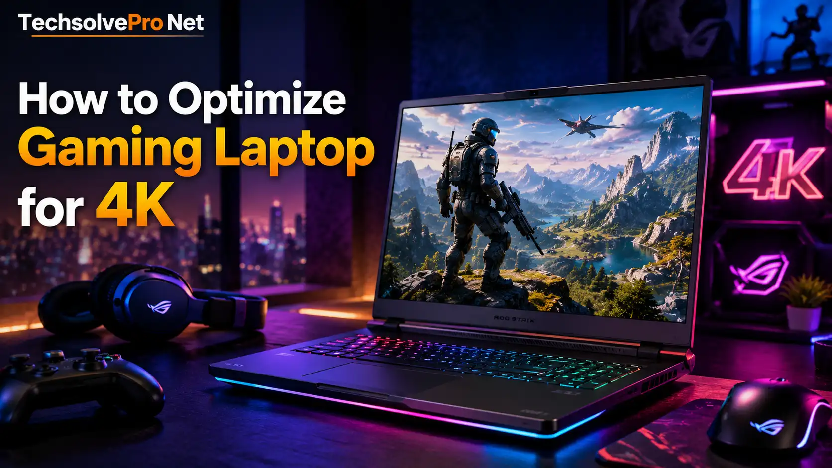 How to Optimize Gaming Laptop for 4K