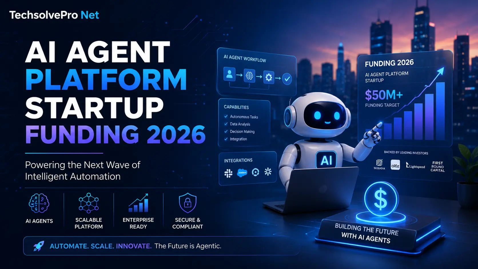 AI Agent Platform Startup Funding 2026